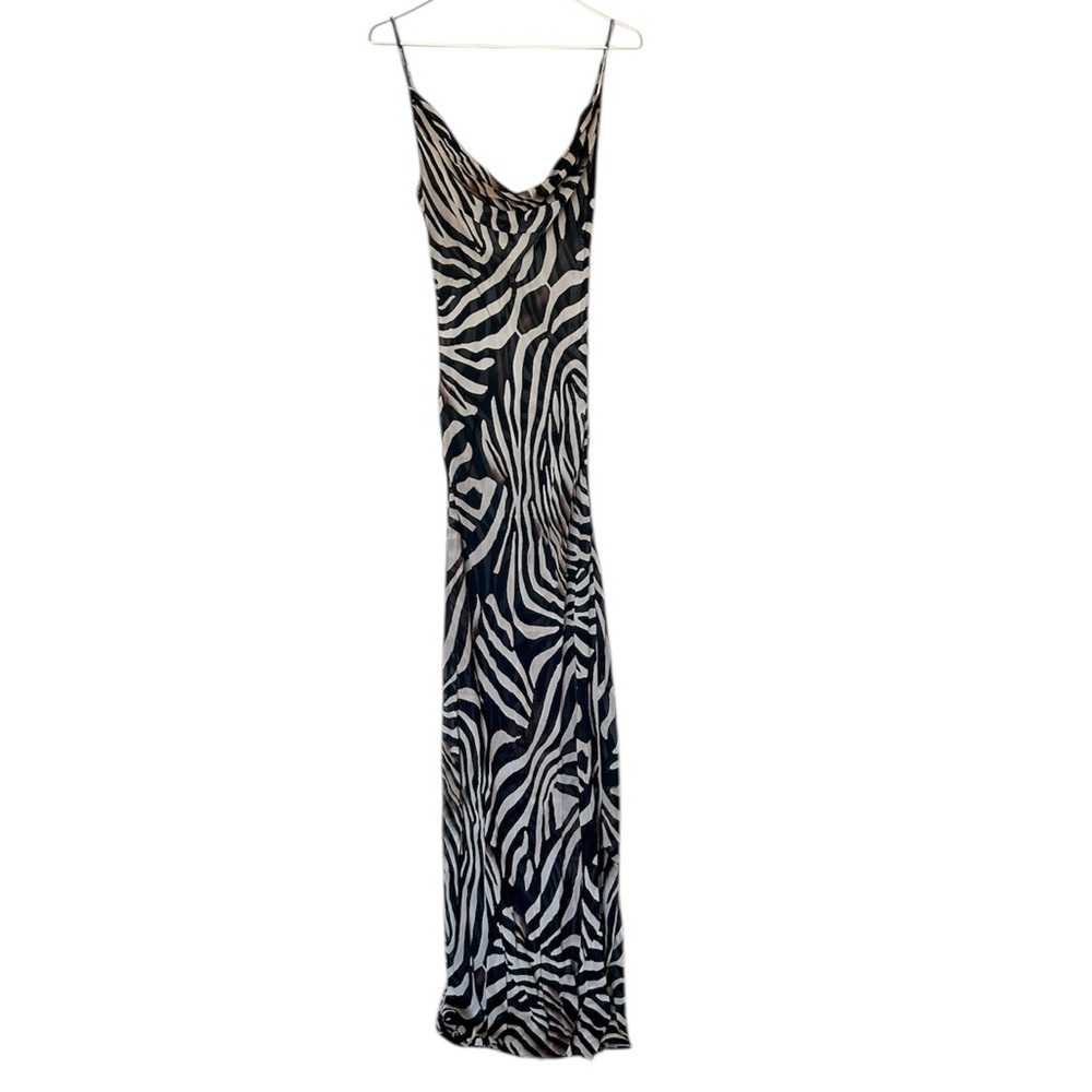 Rat & Boa Majel Maxi Dress Zebra NWT - Picture 4 of 12